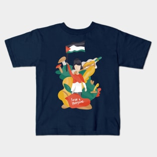 Save Palestine Kids T-Shirt